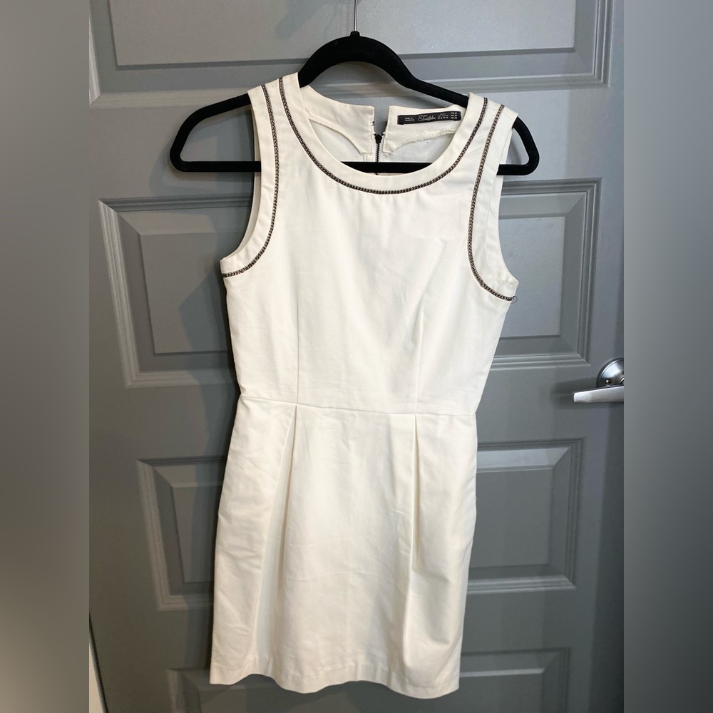 Zara white dress